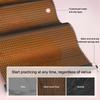 Fitness Glide Plate 140Cm 180Cm 200Cm Yoga Sliding Mat Core Training Board For Roller Skating Leg Exercise Fitness Equipment