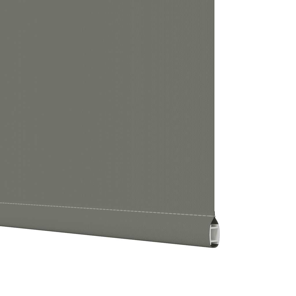 Blackout Roller Blind Grey 65x175 cm Fabric Width 60.7 cm Polyester