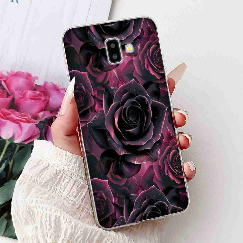 For Samsung Galaxy J6 Plus Case J610F J610G Popular Painted Phone Cover Soft Silicone Cases For Samsung J6 Plus GalaxyJ6+ Coque