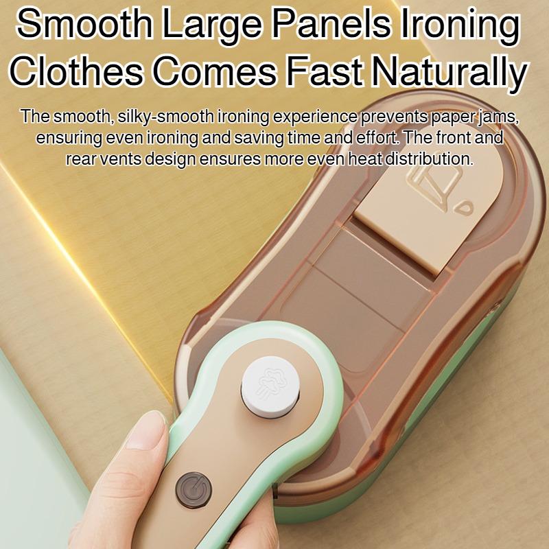 Handheld Steamer Steam Iron Rotating Portable Travel Home Use Quick Heat Clothes Fabric Care