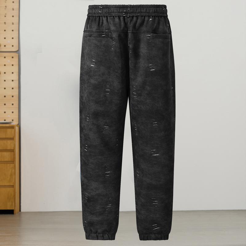 Plus Size 5XL-11XL Autumn Oversize Camouflage Cargo Pants for Men Clothes Casual Elastic Waist Long Trousers