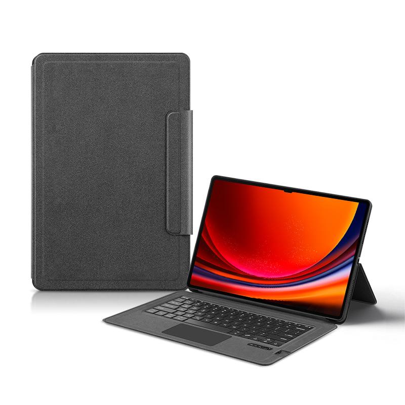 Vhodné pro Samsung Galaxy TabS9+ochranné pouzdro na tablet S9 11palcový dotykový Ultra Bluetooth klávesnice kožené pouzdro