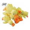 Durable Dog Chew Toy Toys Duck Shape with Sound Soft Bite-resistant Safe Odor-Free Interactive Stress Relief Plush for Home Puppy