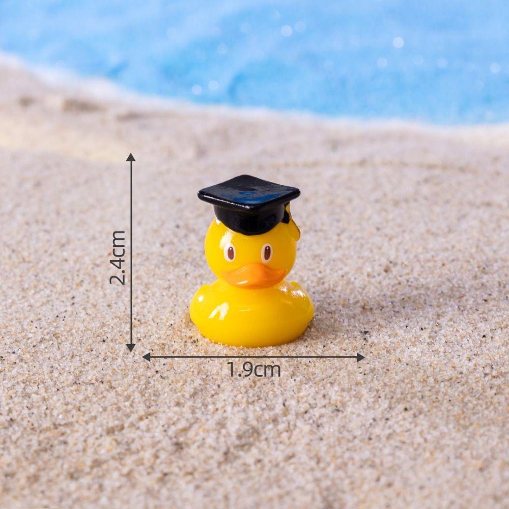 DIY Duck Figurines Miniature Cute Micro Landscape Decoration  Home Desktop Decor