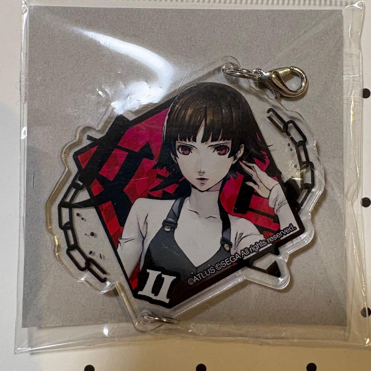 Used Makoto Niijima Persona 5 Phantom Thieves Ikebukuro Hideout Connecting Acrylic Keychain