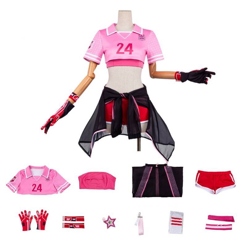 Naraka Bladepoint Lannie Cosplay Suit With Polyester Fabric For Anime Conventions And Role Play