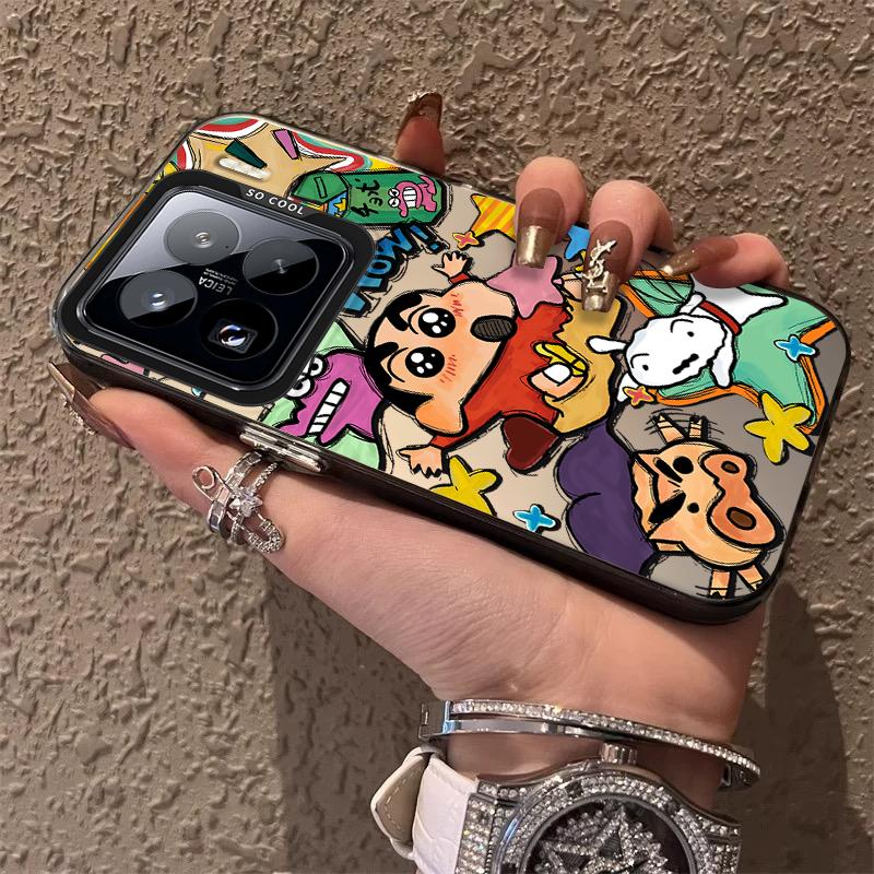 

Cartoon C-Crayon Shin-chans Hard Case for Xiaomi Mi 15 14 14T 13 13T 12 12T 12X 12S 11 Lite POCO F6 F5 X6 X5 M6 Pro 5G 4G Cover Mi 12T Pro 12T