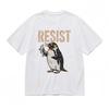 Damen Leicht Atmungsaktiv Klassisches T-Shirt Herren Damen T-Shirts Oberteil Cartoon Tier Motiv Aufgedrucktes T-Shirt
