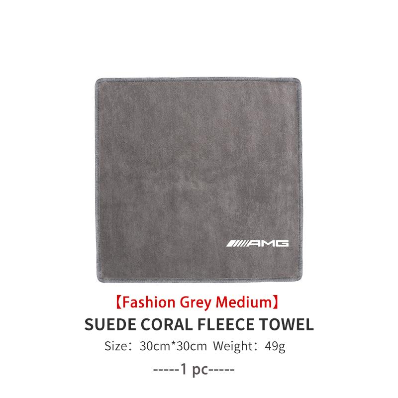 GLC GLB Super Absorbent Car Wash Coral Velvet Towel Cleaning Cloth For Mercedes Benz AMG A B C E S G Class A180 CLK CLA GLE GLC