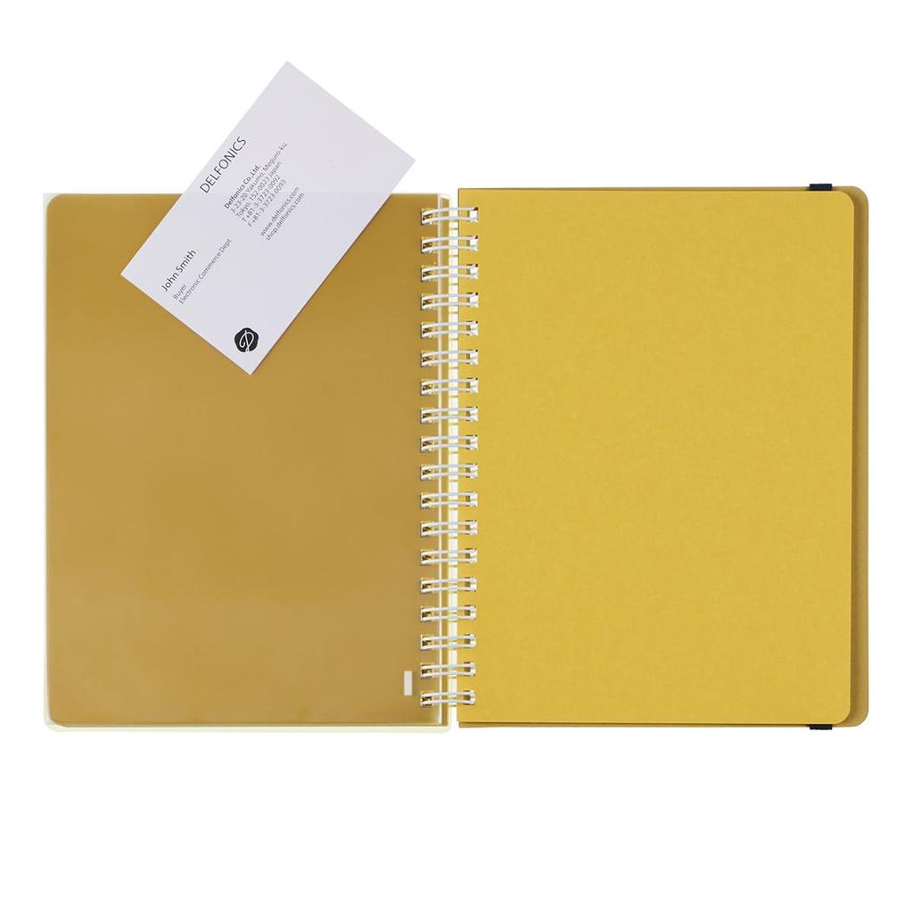 [Delfonics Planner 2025-2026 Edition / Starting March 2025] Rollbahn Diary Clear L Monthly Planner (Clear Yellow)