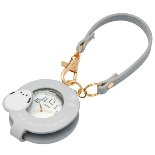 Fieldwork Women's Analog Pocket Watch with Magnifying Glass, 2x Magnification, Strap Included, Bag Charm, Anipe, Long-tailed Tit, Blue, MKK3017-2