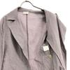 Dries Van Noten Linen Blend Tailored Jacket 38 Purple Women Used