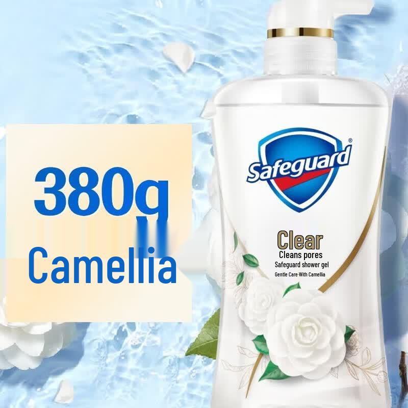 Safeguard Camellia Purifying Gel Body Wash, 380g
