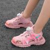 29-39 Sandali Estivi Antiscivolo Resistenti all'Usura Traspiranti alla Moda con Punta Chiusa Scarpe da Spiaggia per Bambini