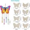 Christmas Butterfly Pirate Wooden Wind Chime for Kids DIY Classroom Hanging Craft Decora