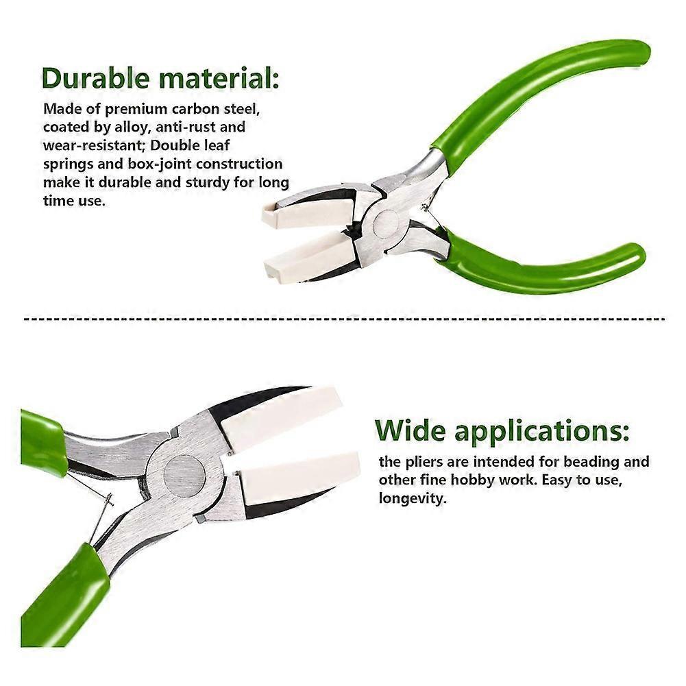 2 Pieces Jewelry Making Tool 6 In 1 Jewelry Pliers Wire Bending Pliers for Jewelry Making Beading Wire DIY Crafts