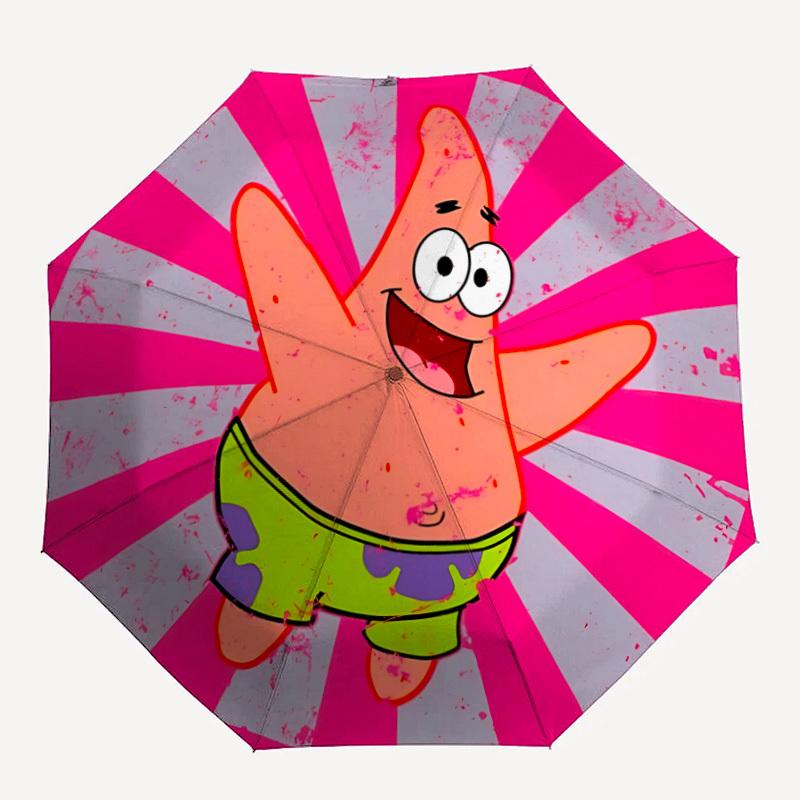 

1pc Patrick Star Automatic Umbrella 8-Bone Design Compact Gear for Outdoor Travel, Perfect Helloween Chrismas Gift for Friends or Family y250903203