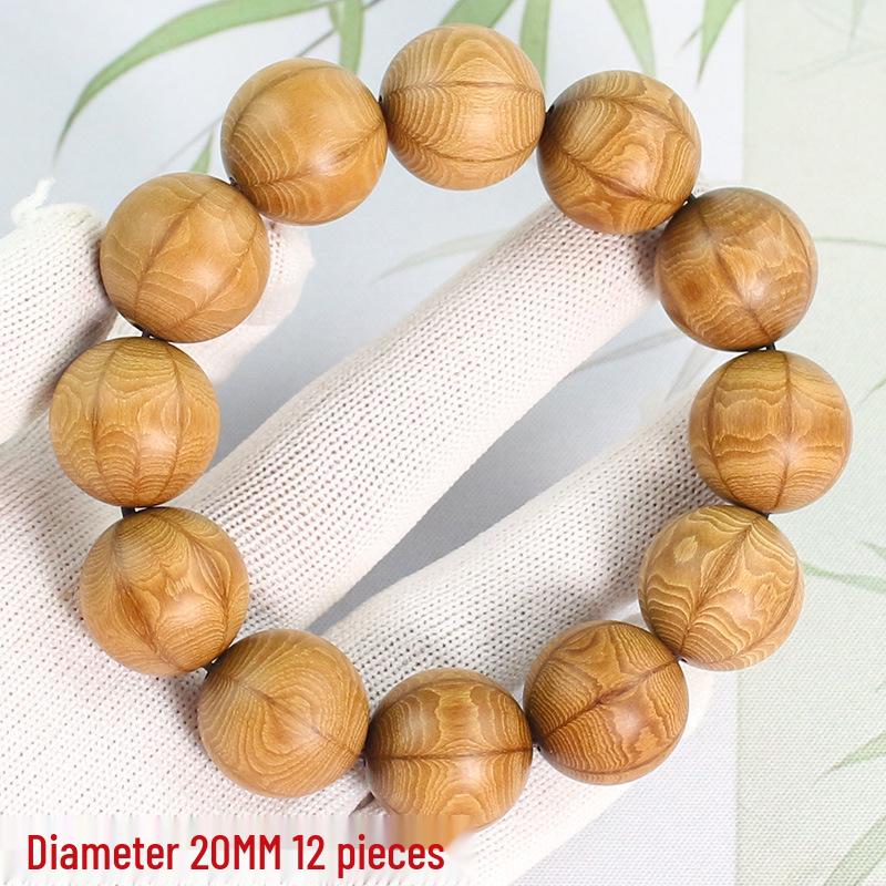 Six-way Wooden Dragon Beads Bracelet for Men and Women