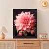 Frame Pink Flowers Painting By Numbers For Adults Picture Coloring By Numbers For Home Wall Decors 40x50cm