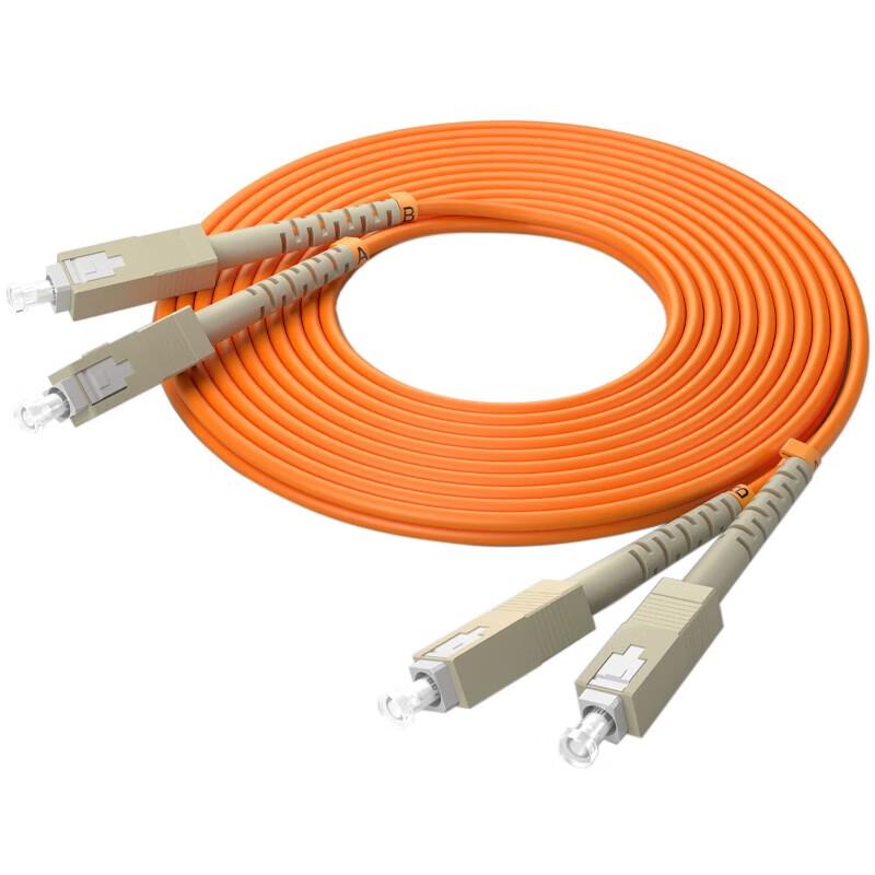 SAMZHE Multimode Duplex SC-SC Fiber Optic Patch Cable