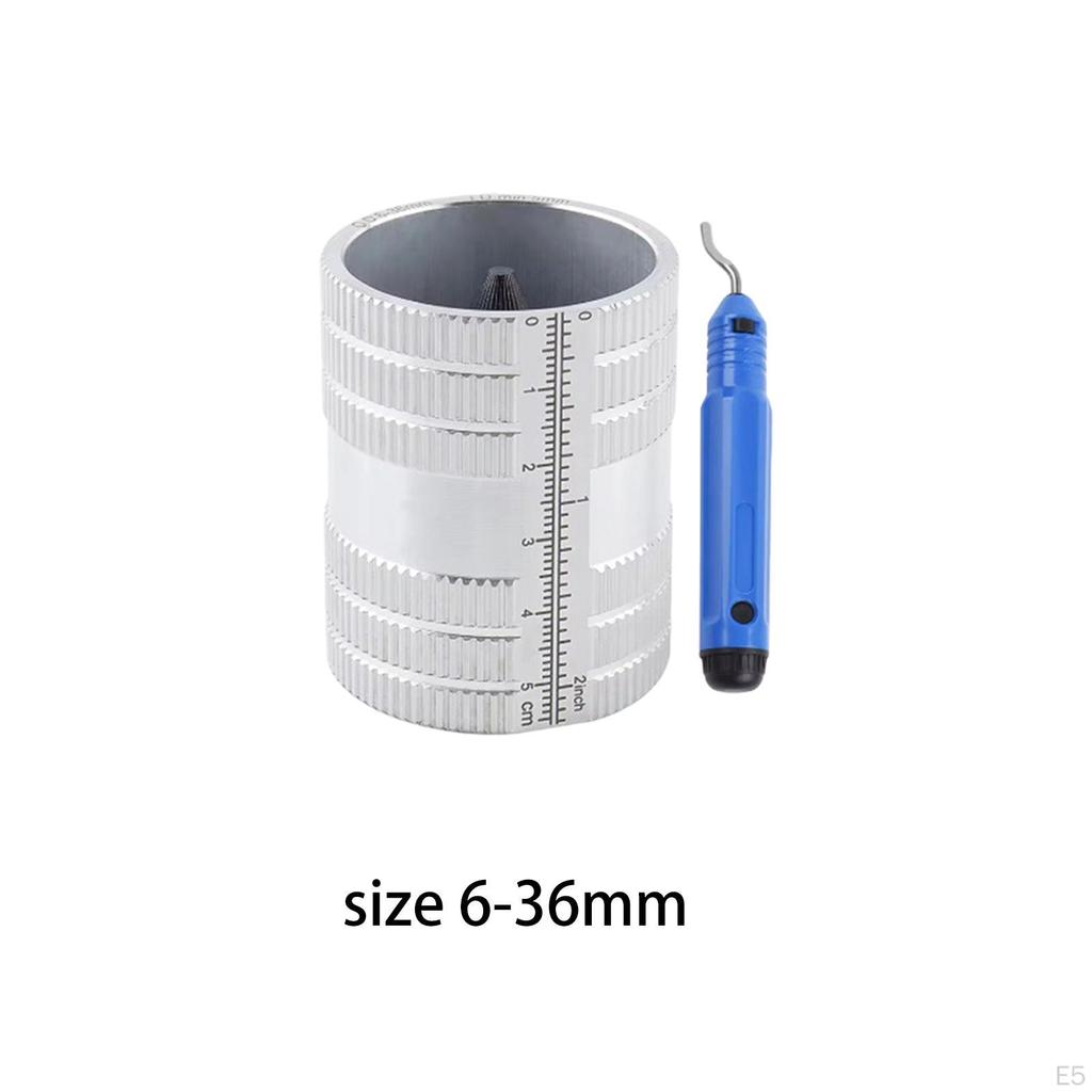 Rohr- und Rohrentgrater Werkzeug Zubehör für 1/4"~1-3/8" Bereich Mehrzweck Entgraten