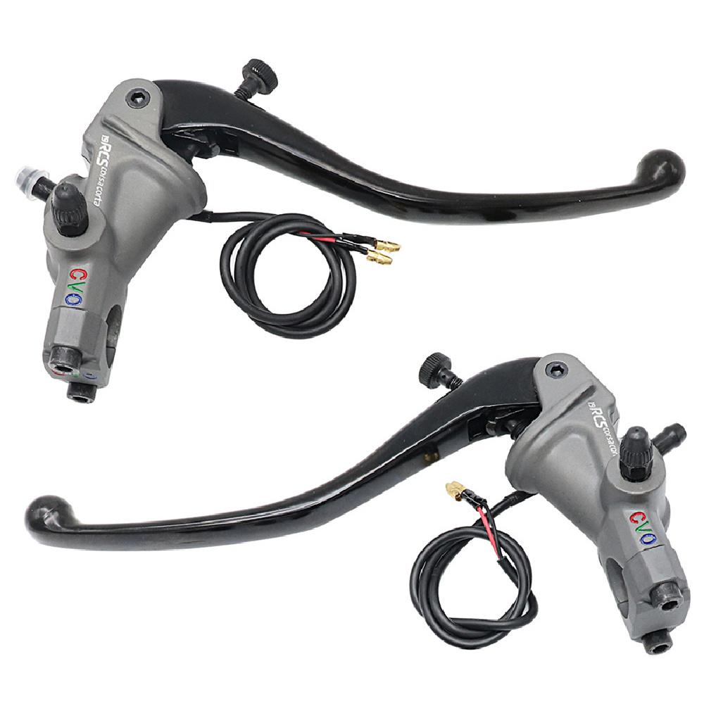 Pair CNC 19 RCS Motorcycle Brake Master Cylinder Cable clutch Radial Brake Pump 22mm Universal