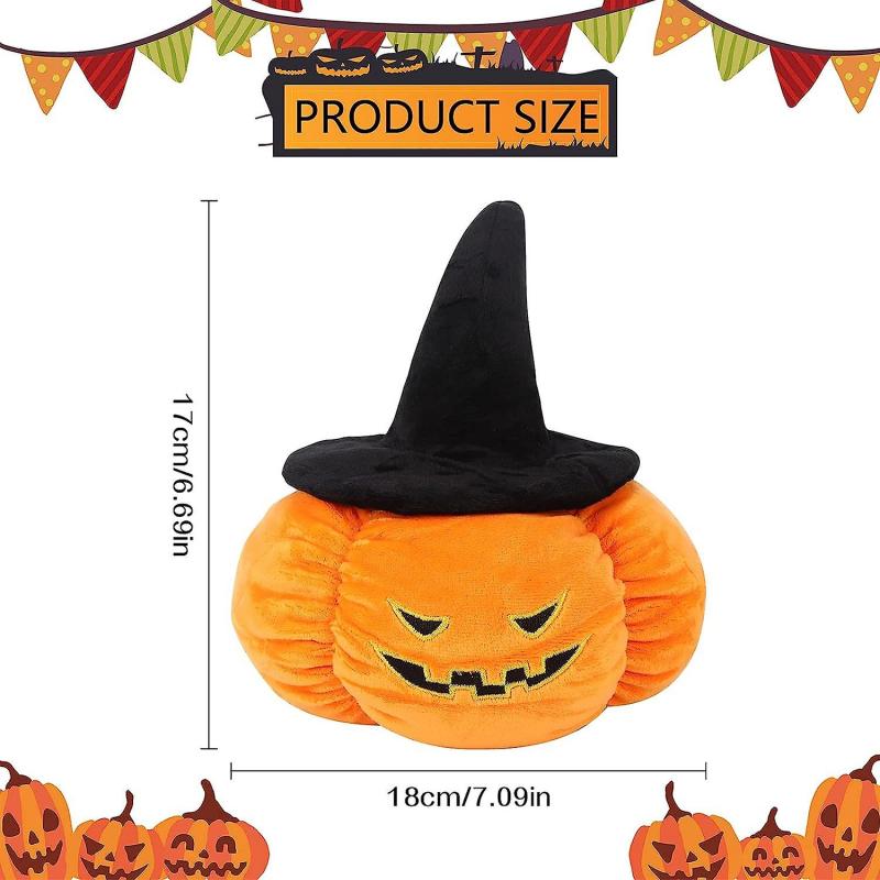 Halloween Decorative Plush Toys, Pumpkin Plush Toys Plush Animal Plush Doll Cute Mini Plush Toy Pillow Halloween Home Decorations Christmas Birthday C