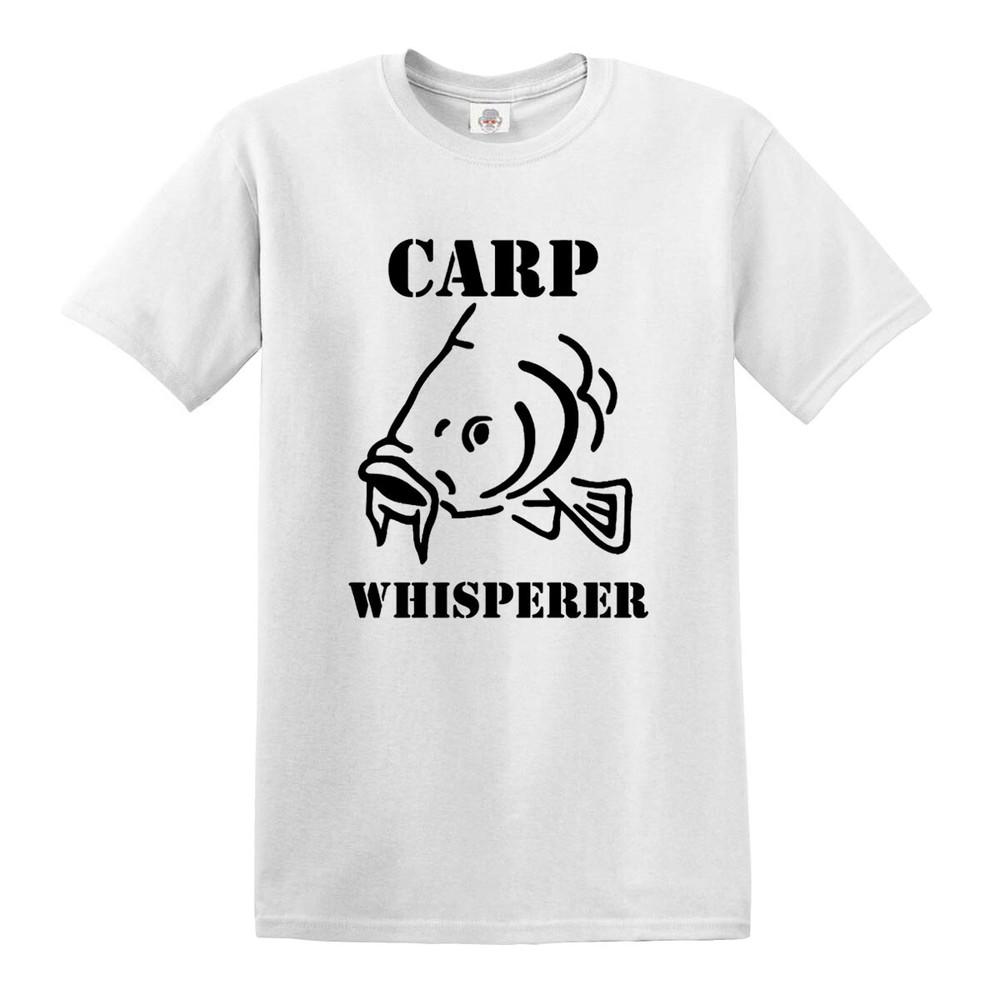 Carp Whisperer Mens Tshirt Carp Fishing Fisherman Angling Gift Present Top