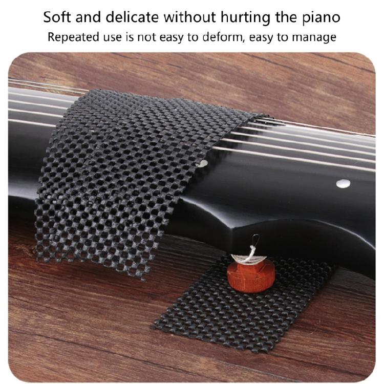 1Pair Guqin Nonslip Mat Zither Foot Floor Pad Chinese Zither Mats Accessorys