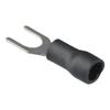 50pcs Insulated U-Type Wire Connector Spade Electrical Terminals Crimp Terminal  Wire Connector