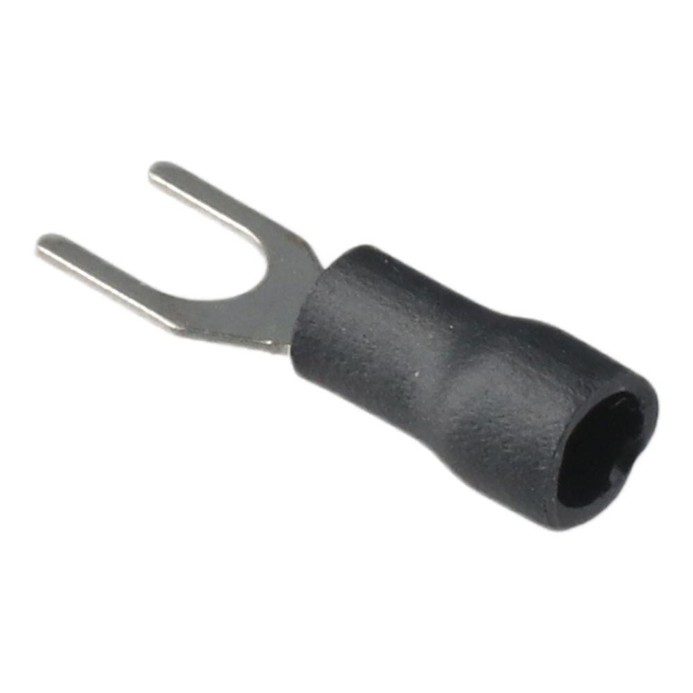50pcs Insulated U-Type Wire Connector Spade Electrical Terminals Crimp Terminal  Wire Connector