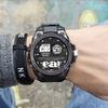 Relojes Deportivos para Hombre Militar Multifunción Digital 3Bar Impermeable Luminoso Despertador Reloj de Pulsera Electrónico para Hombre
