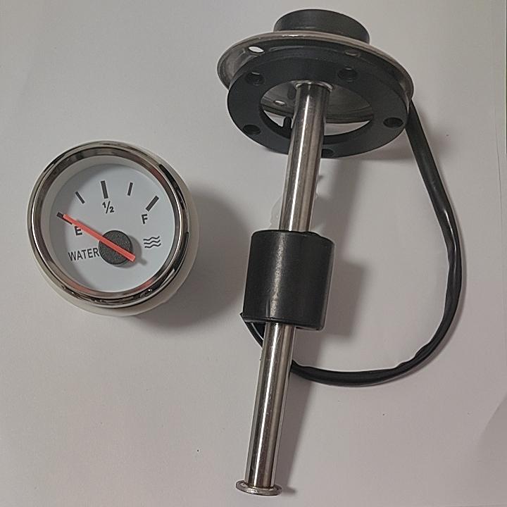 52mm Digital Oil & Water Level Gauge, Waterproof & Dustproof Pointer Display.