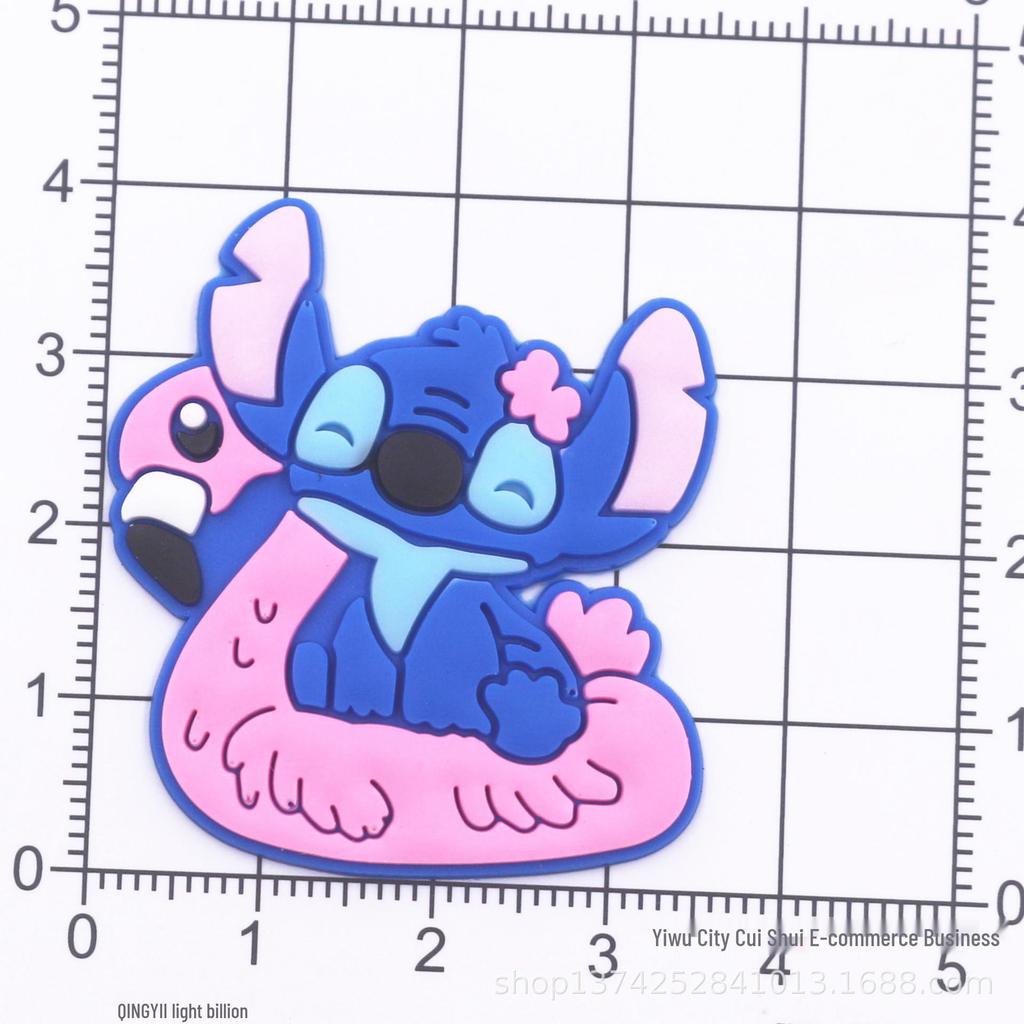 PVC Cartoon Stitch Series DIY Figurines for Phone Cases, Hairpin Ornaments, and Accessories