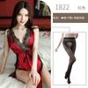 Sex Underwear Sexy Imitation Satin Cross Suspender Lace Open Chest Side Split