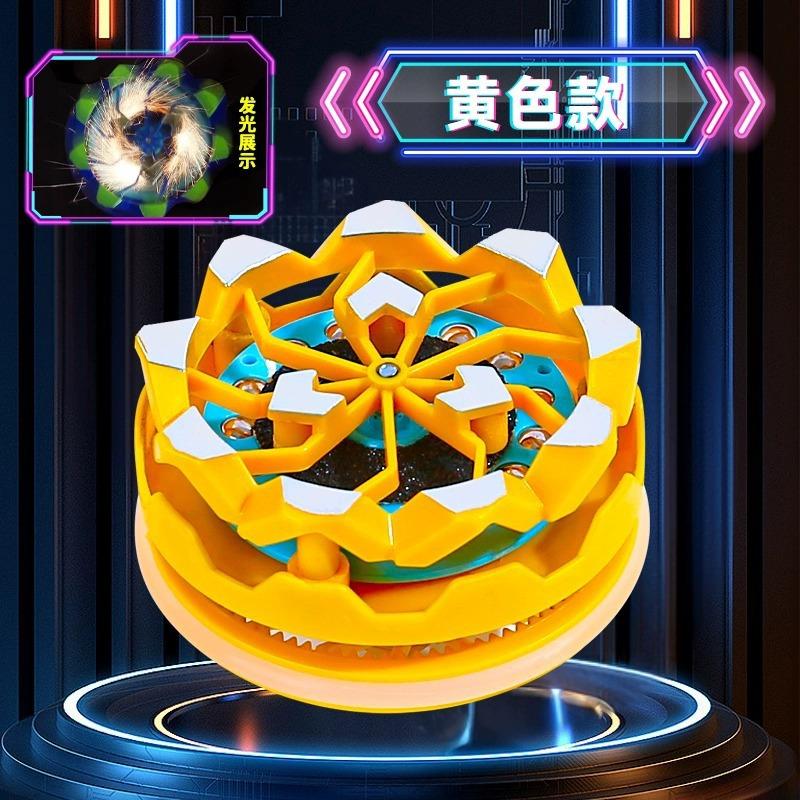 Metall Buntes Fingerspitzen-Kreiselel Black Technology Zinklegierung Finger-Dreh-Dekompressions-Artefakt Schüler Kinder Spielzeug