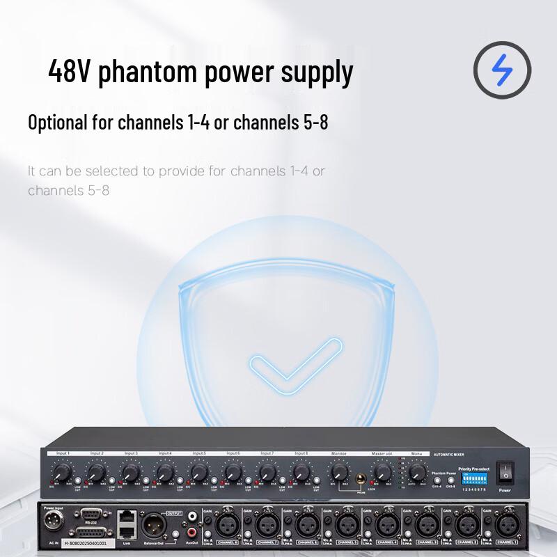 DAIPU Professional 8-Channel Smart Mixer (CN Version)