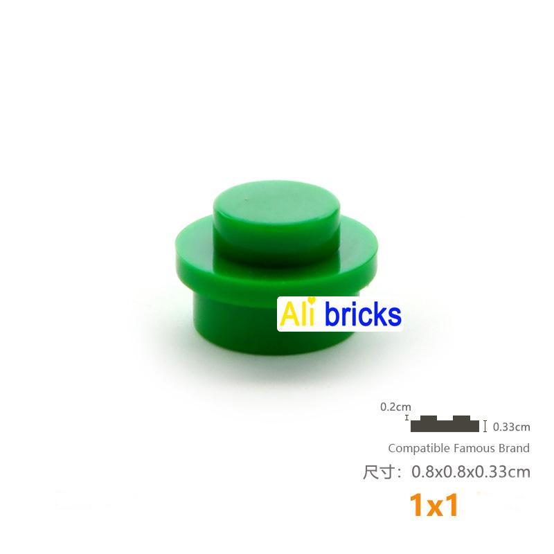 High-Quality 120Pcs High-Quality 1X1 High-Quality Dots High-Quality Thin Construction pieces High-Quality Round High-Quality Blocks High-Quality Moc