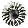 Sonnenblumen Anhänger Antike Große Blumen Anhänger Für Floralen Themen Handgemachter Schmuck