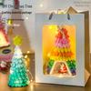 Handmade DIY Christmas Tree Light Clay Kit for Kids - Perfect Kindergarten Gifts & Table Ornaments