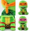 Pelúcia Fofa de Tartaruga Ninja Animal de Pelúcia Macio Para Crianças Figura de Tartaruga Estilo Desenho Animado