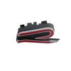 ·3D Car Head ABS Modified Front Grille R Logo Emblem Sticker For Volkswagen VW Rline Polo Passat B5 B7 Golf 8 Touran Caddy GTI