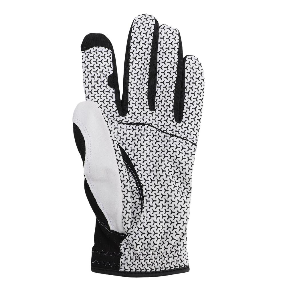 Golfing Glove High Elasticity Anti Slip Touch Fastener Breathable Golfing Handwear Left Hand