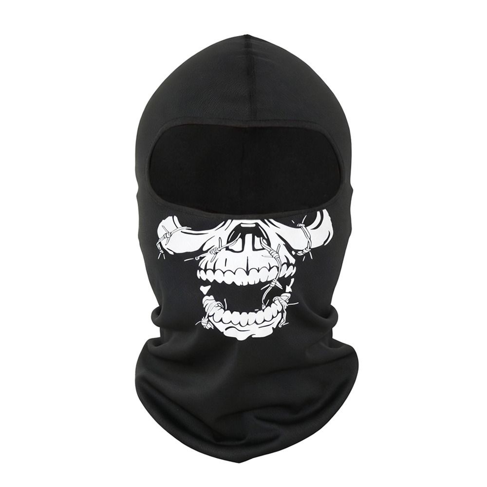Windproof Full Face Mask Anti-UV Motorcycle Full Face Mask Bicycle Helmet Liner  Winter Activities