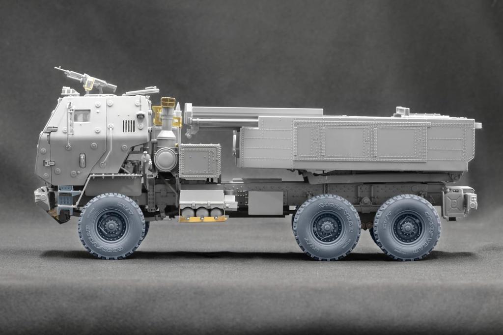 M142 Hymars CTIS Radsatz für Fore Plastikmodellbausatz Teile SCXWM35025 Scale-X 1/35 (6 Räder) Kunst, (Militärfahrzeug)