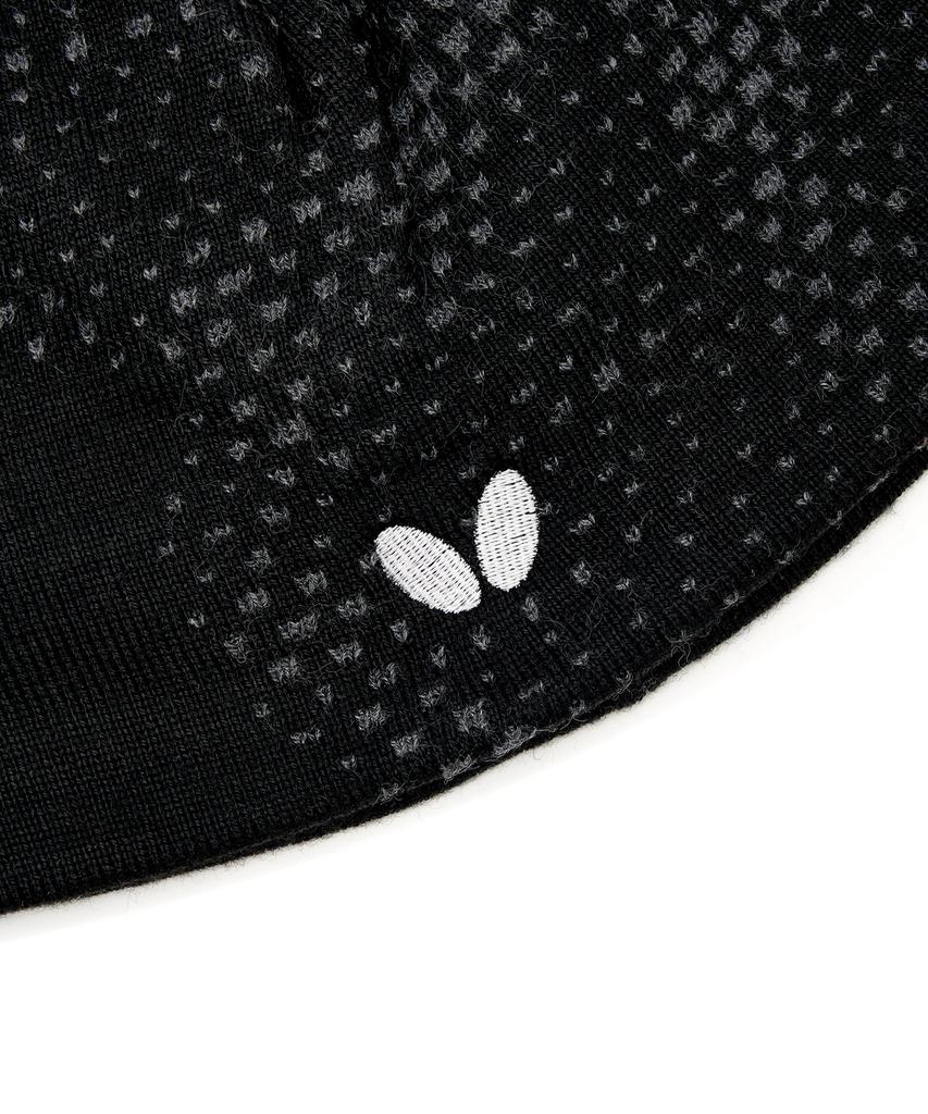 Beoteopeullaiseupocheuweeo Acrylic Pattern Beanie Black