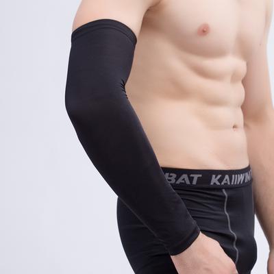 Sonnenschutz Basketball Klammer elastische Knie Pad Schutzausrüstung Volleyball Laufen Joggen Unterstützung Kompression Arm Guard Sleeve