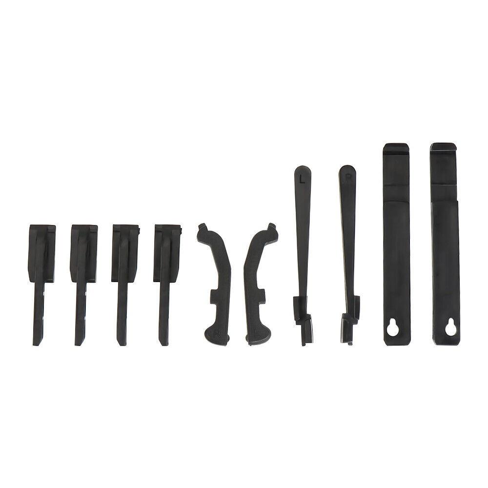 10Pcs Sunroof Sunshade Slider Board Repair Set 54107198762 For BMW E70 F15 F85 X5