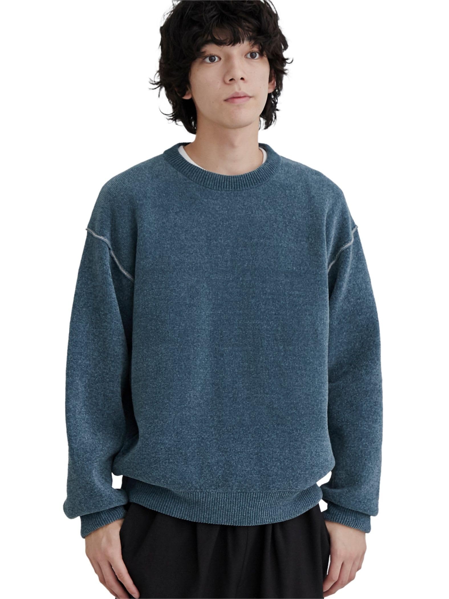 

Cohen Washable Crew Neck Mall Knit 75306460061 6550 M Double-Face KELLY(65)