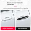 4pcs Carbon Fiber Chrome Car Door Handle Cover Scratch Protective Accessories For Toyota RAV4 2020 2026 2026 2026 2026
